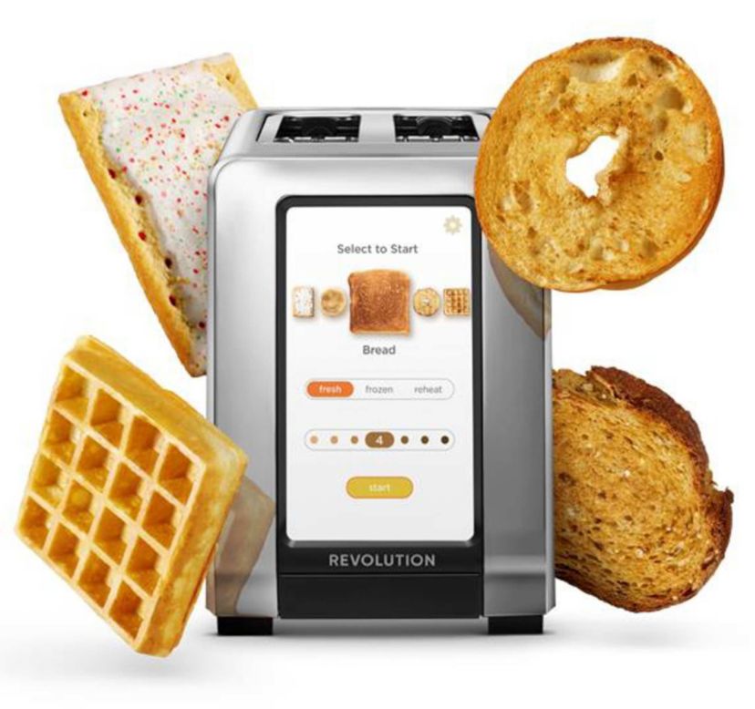 R180 Connect InstaGLO Touchscreen Toaster Stainless Steel/Chrome