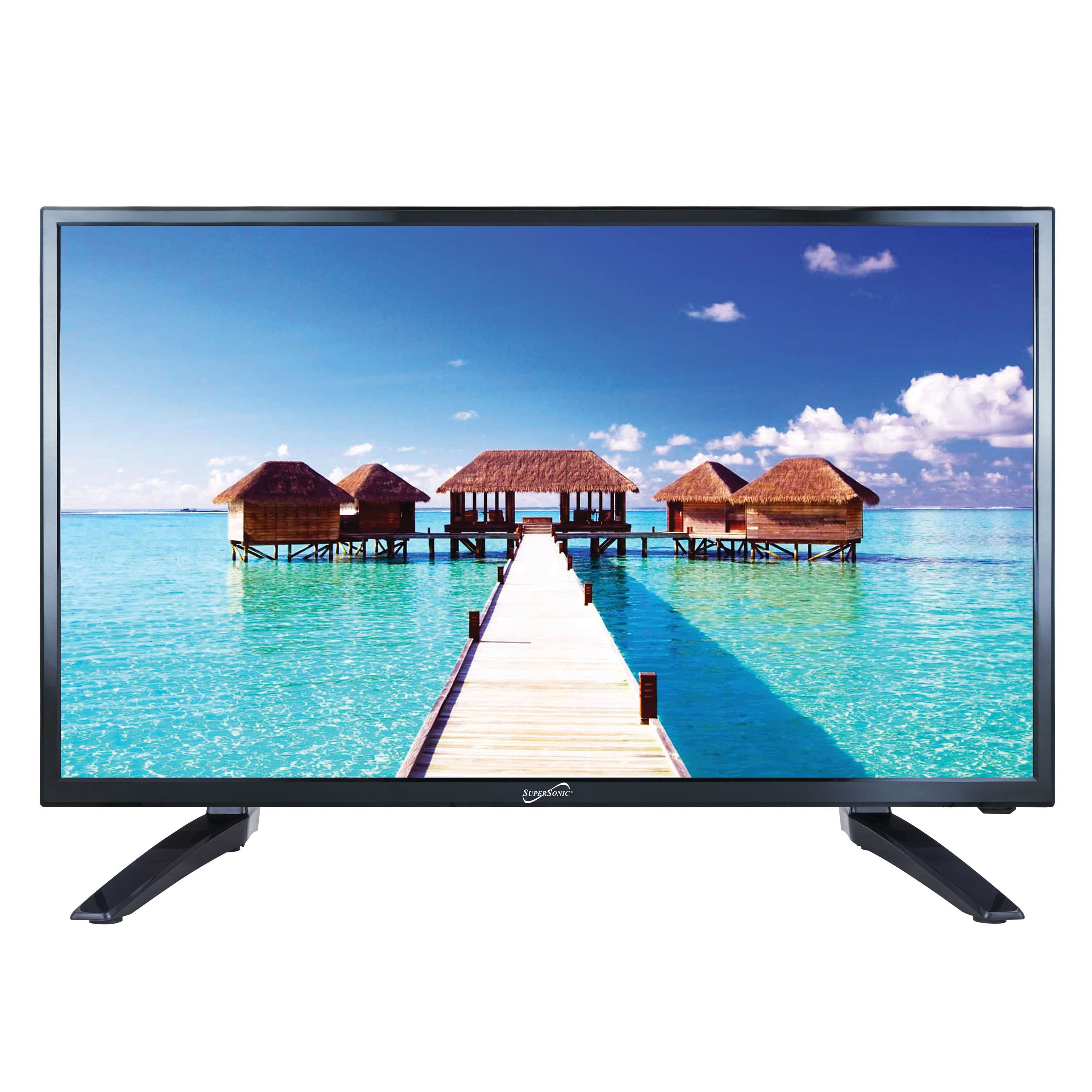 Supersonic 32" LED HDTVE with USB and HDMI