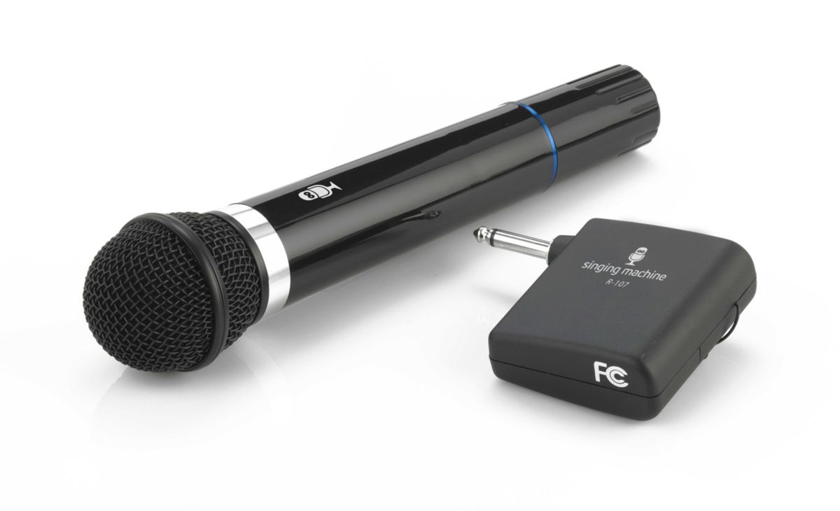 Wireless Microphone System Black
