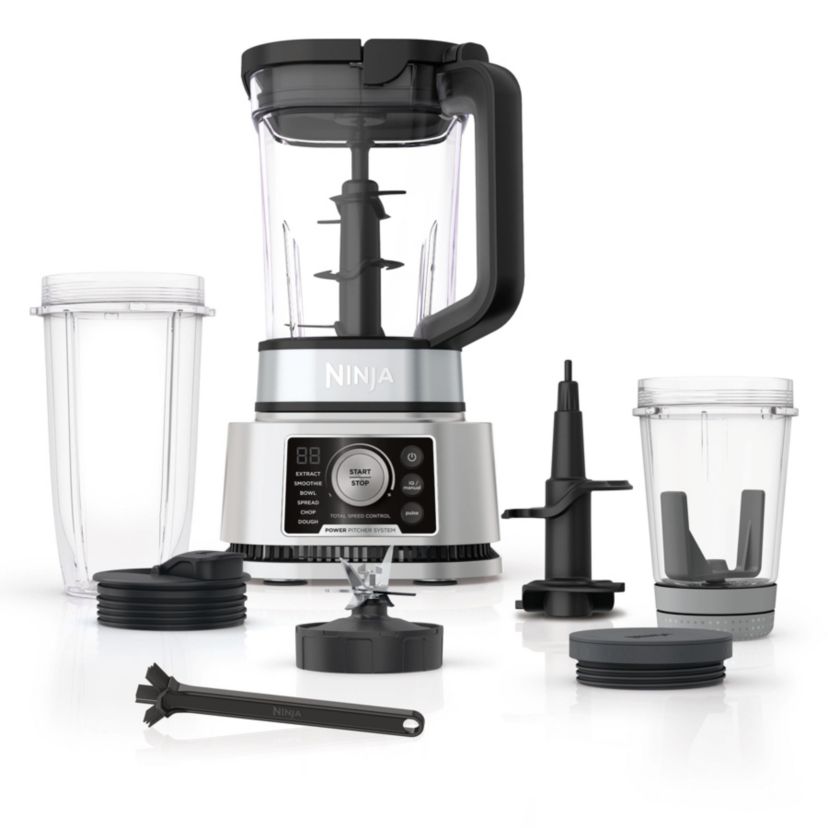 Foodi Power Blender & Processor System with Smoothie Bowl Maker and Nutrient Extractor + 4-in-1 Blender 1400WP