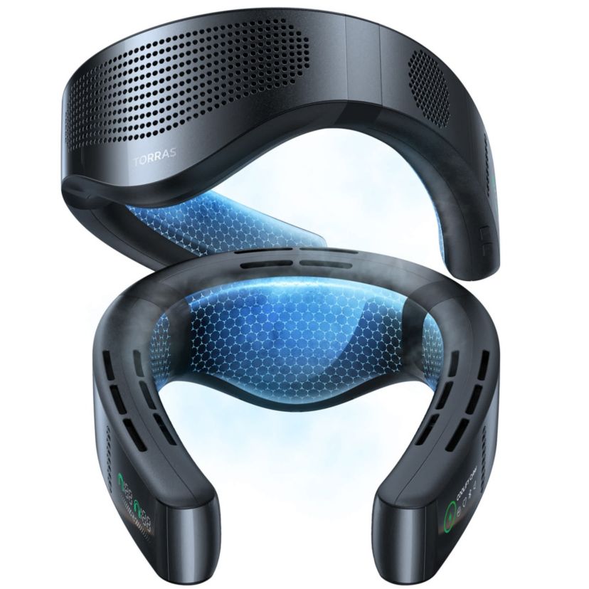Torras COOLiFY Cyber Wearable Air Conditioner Cascade Black | Belk