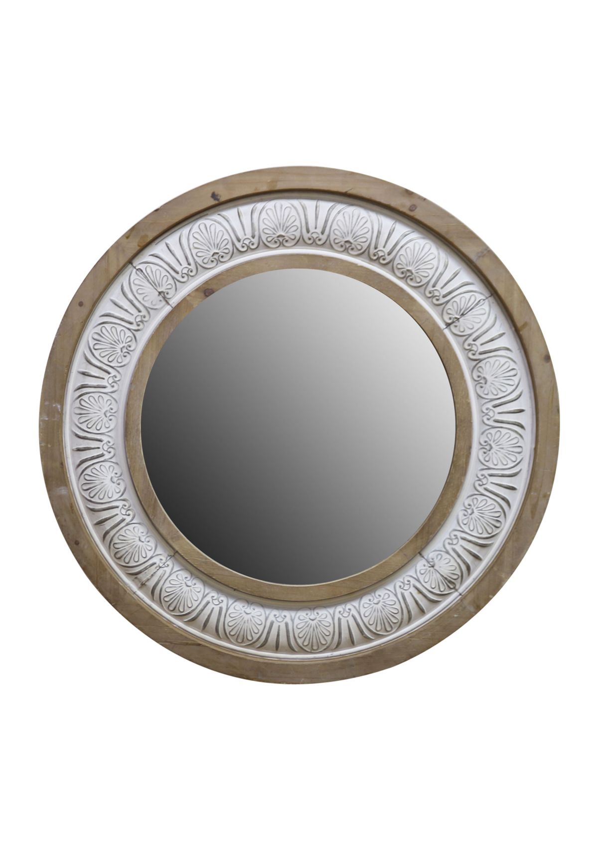Two-Tone Round Mirror 