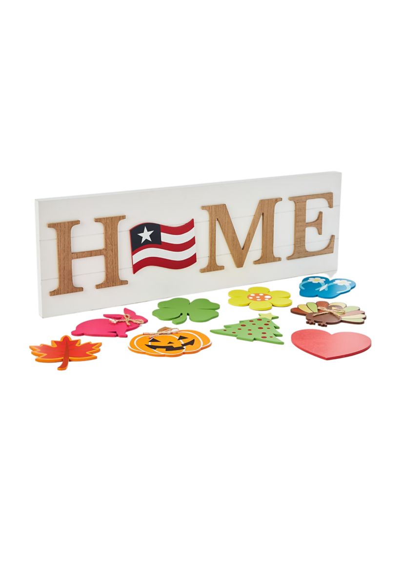Interchangeable Wood Sign