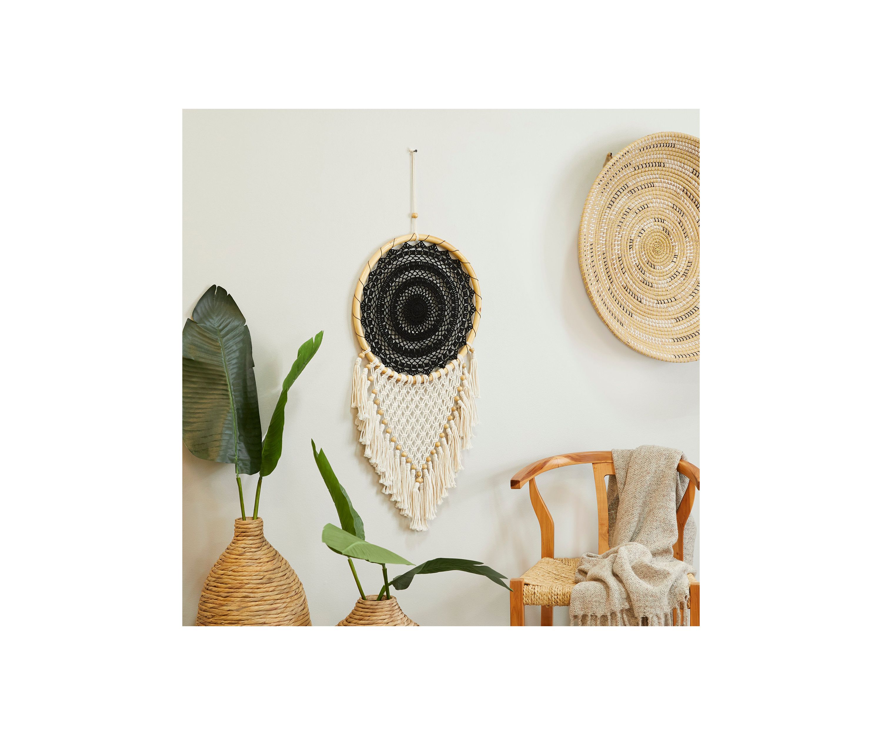 Bohemian Cotton Dreamcatcher Wall Decor