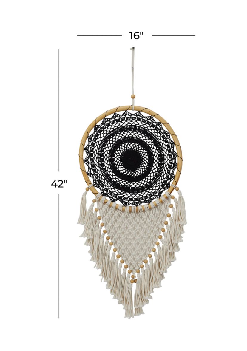 Bohemian Cotton Dreamcatcher Wall Decor
