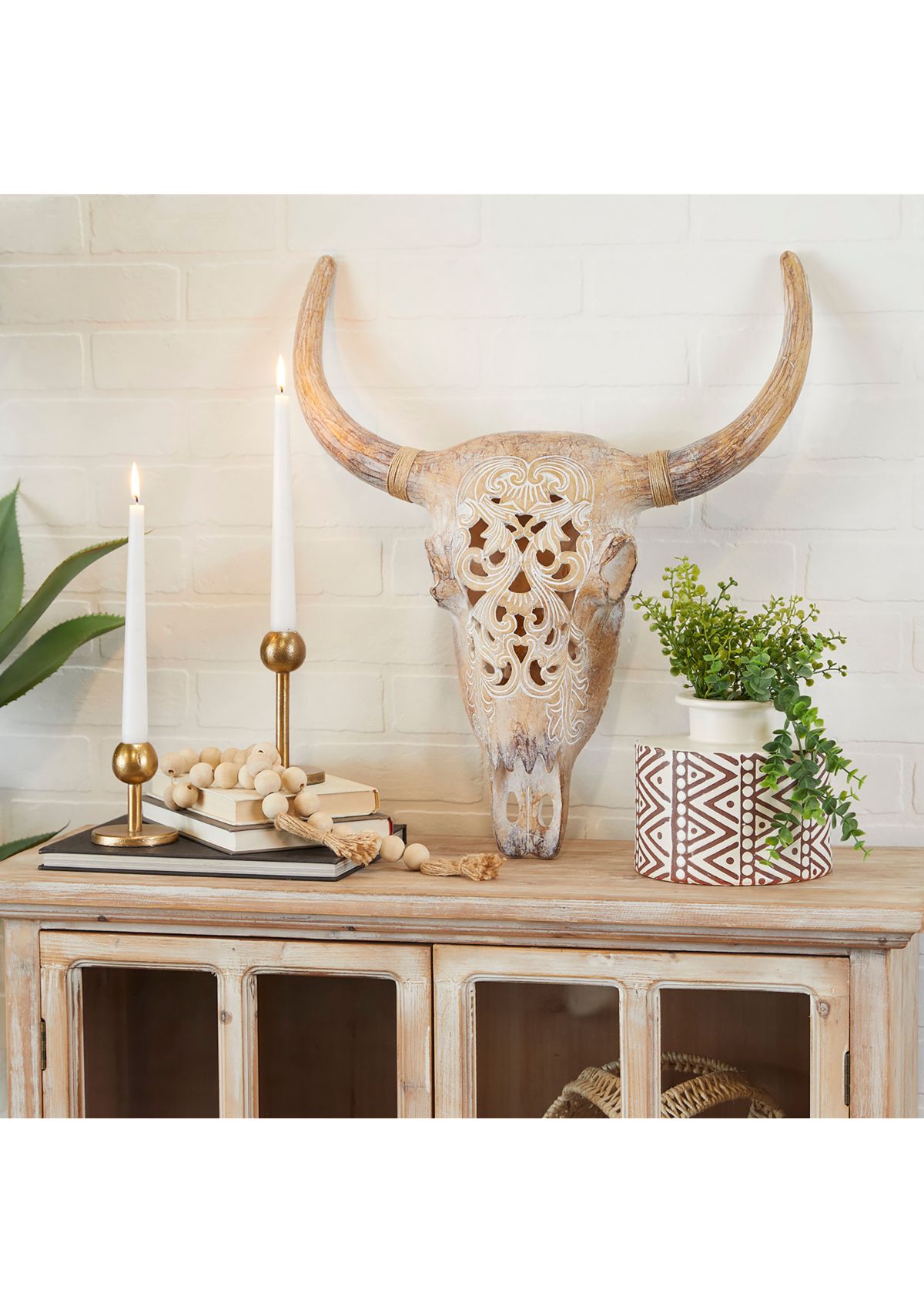 Bohemian Polystone Wall Decor