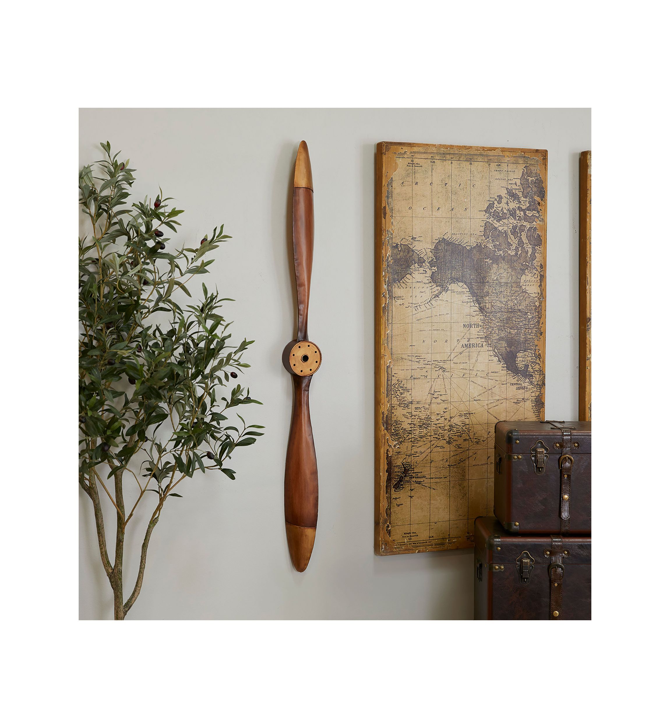 Industrial Metal Wall Decor