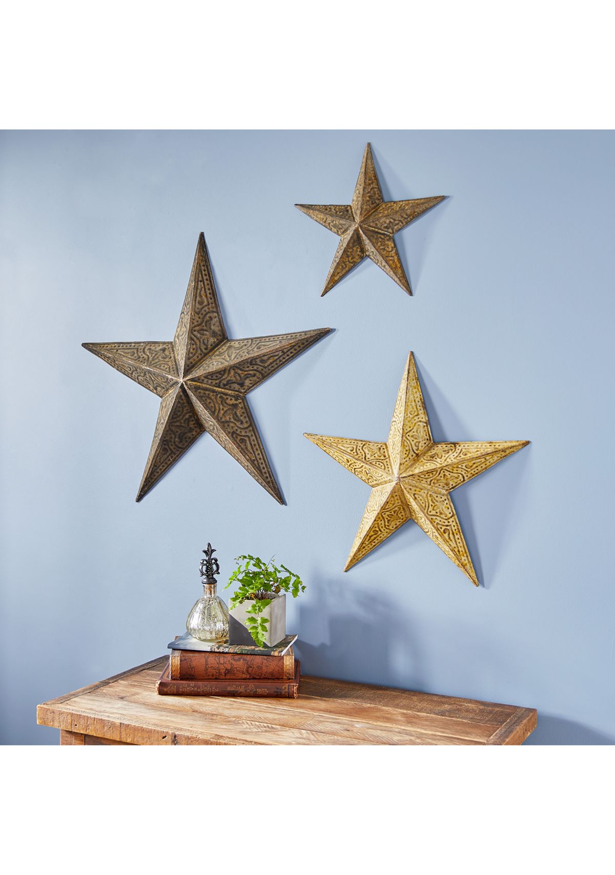 Monroe Lane Farmhouse Metal Wall Decor - Set of 3 | Belk