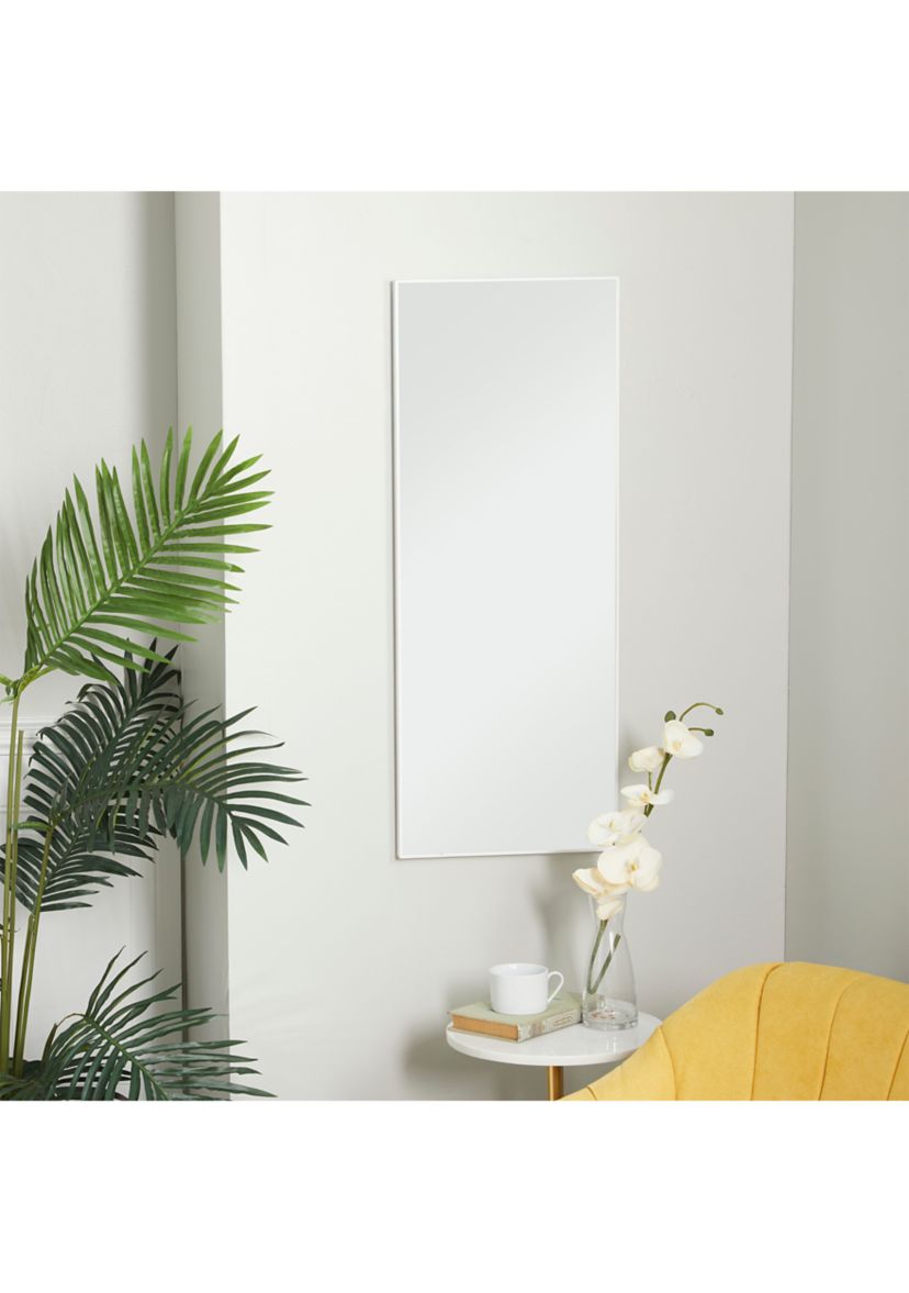 Contemporary Wooden Wall Mirror