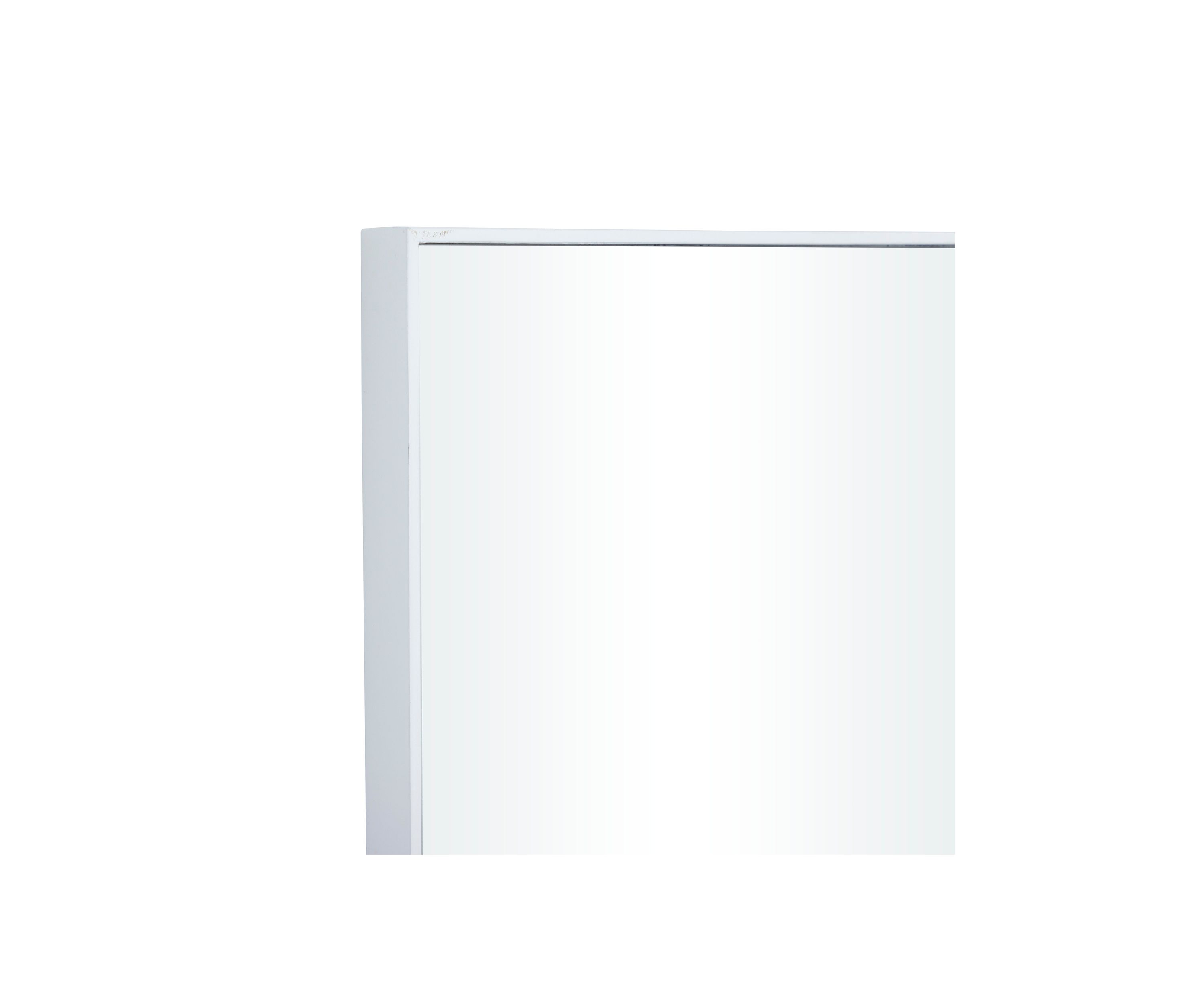 Contemporary Wooden Wall Mirror