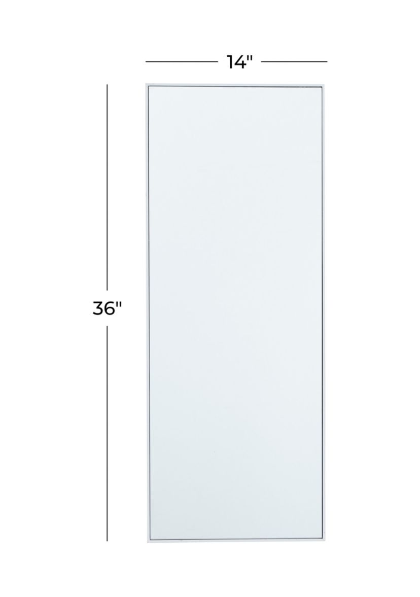 Contemporary Wooden Wall Mirror