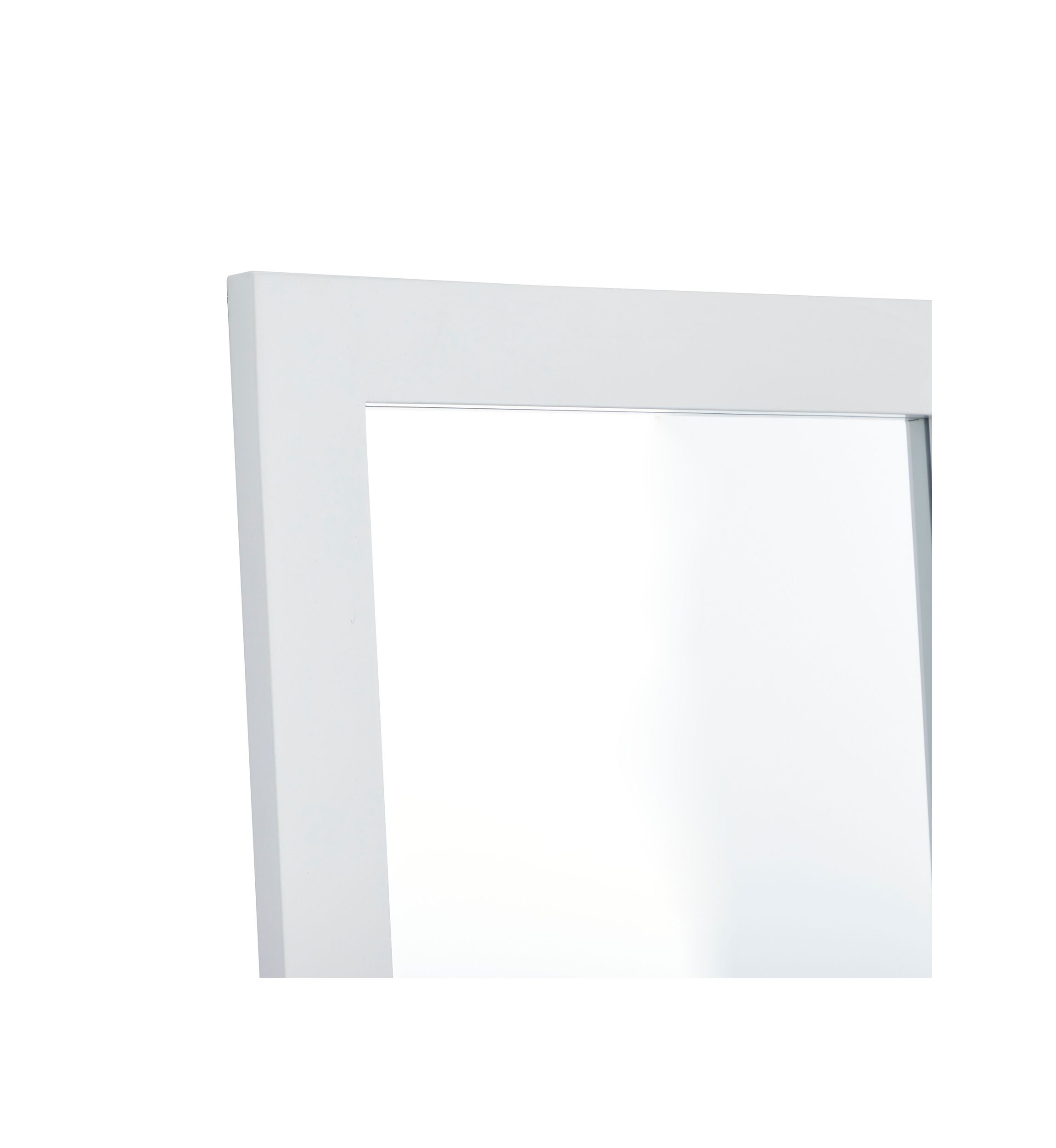 Contemporary Wooden Wall Mirror
