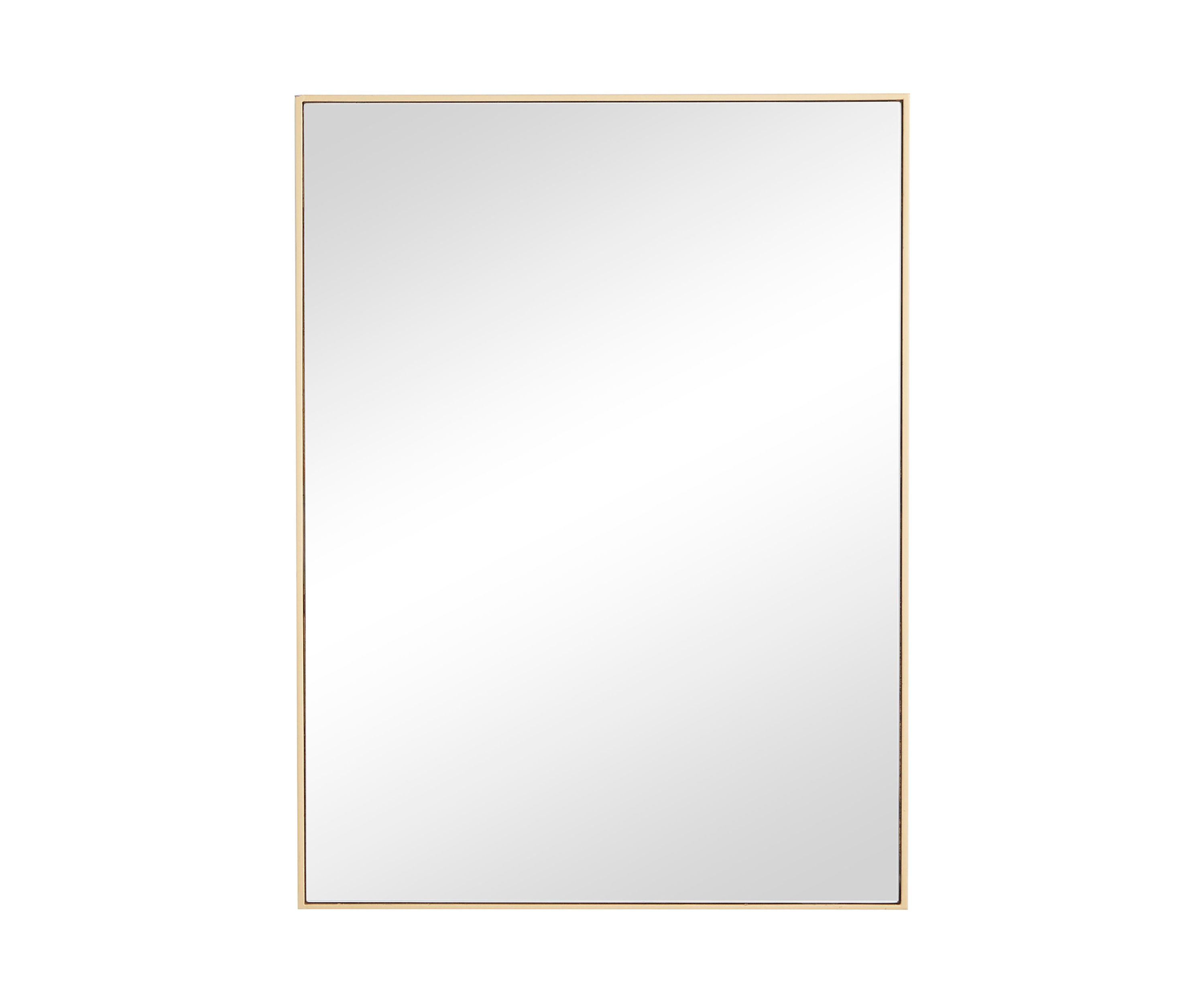 Contemporary Wooden Wall Mirror