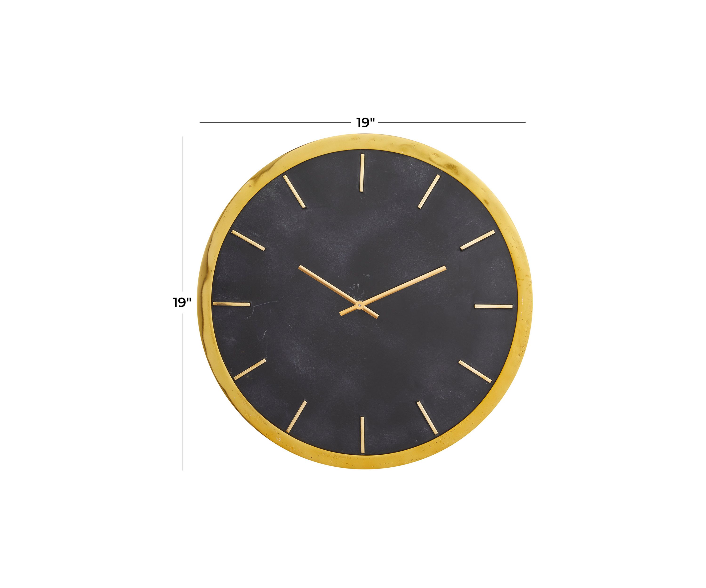 Glam Marble Wall Clock