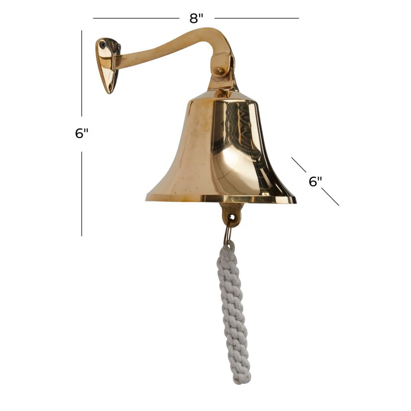 Nautical Brass Metal Decorative Bell