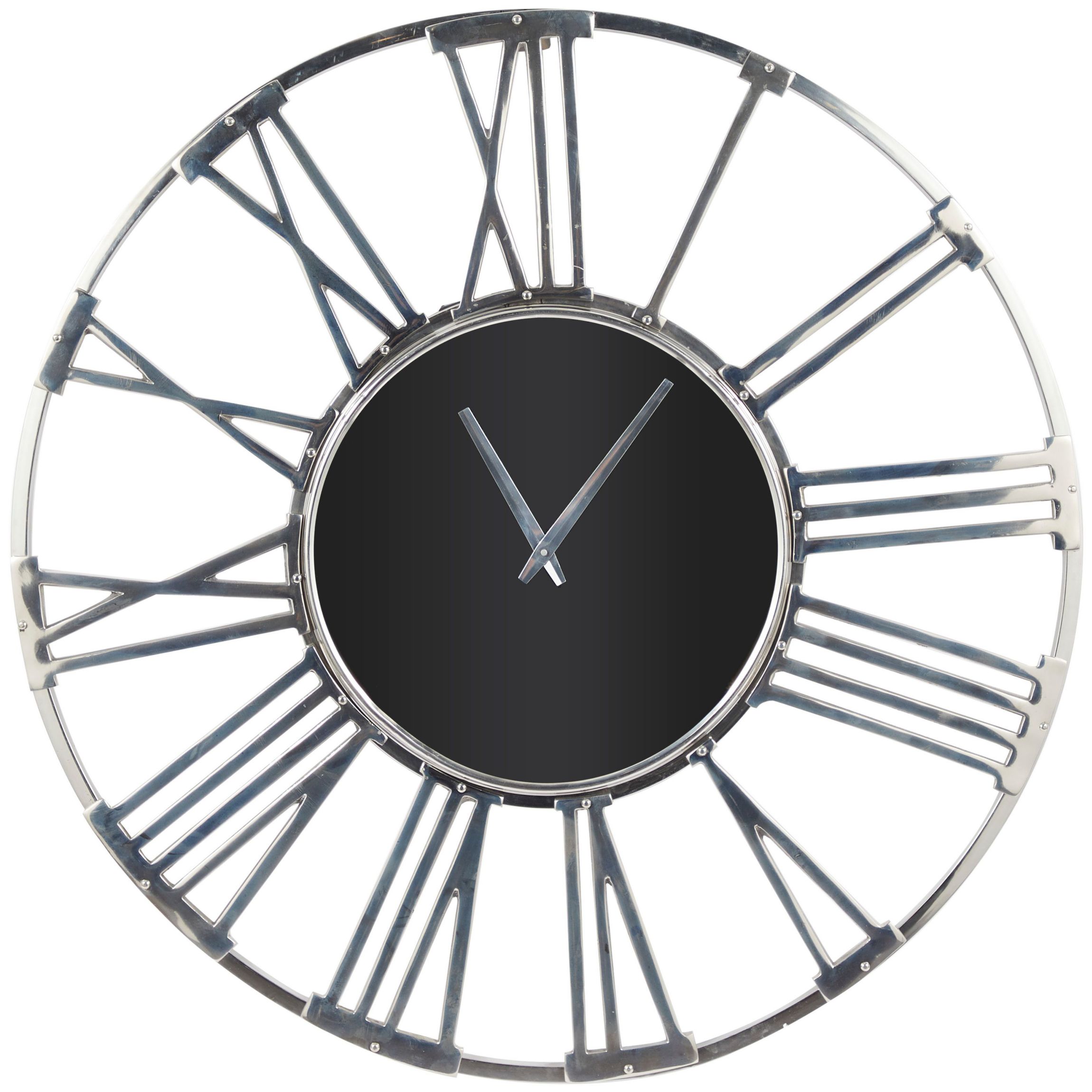 Modern Aluminum Wall Clock