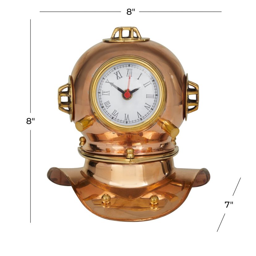 Nautical Brass Clock