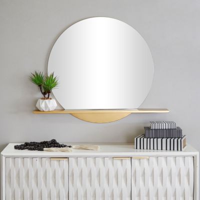 Glam Metal Wall Mirror