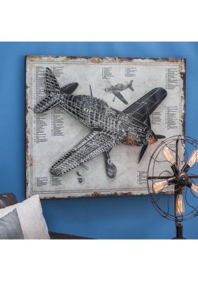 Industrial Wood Wall Decor