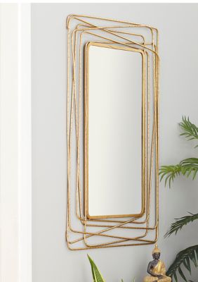 Contemporary Metal Wall Mirror