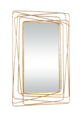 Contemporary Metal Wall Mirror