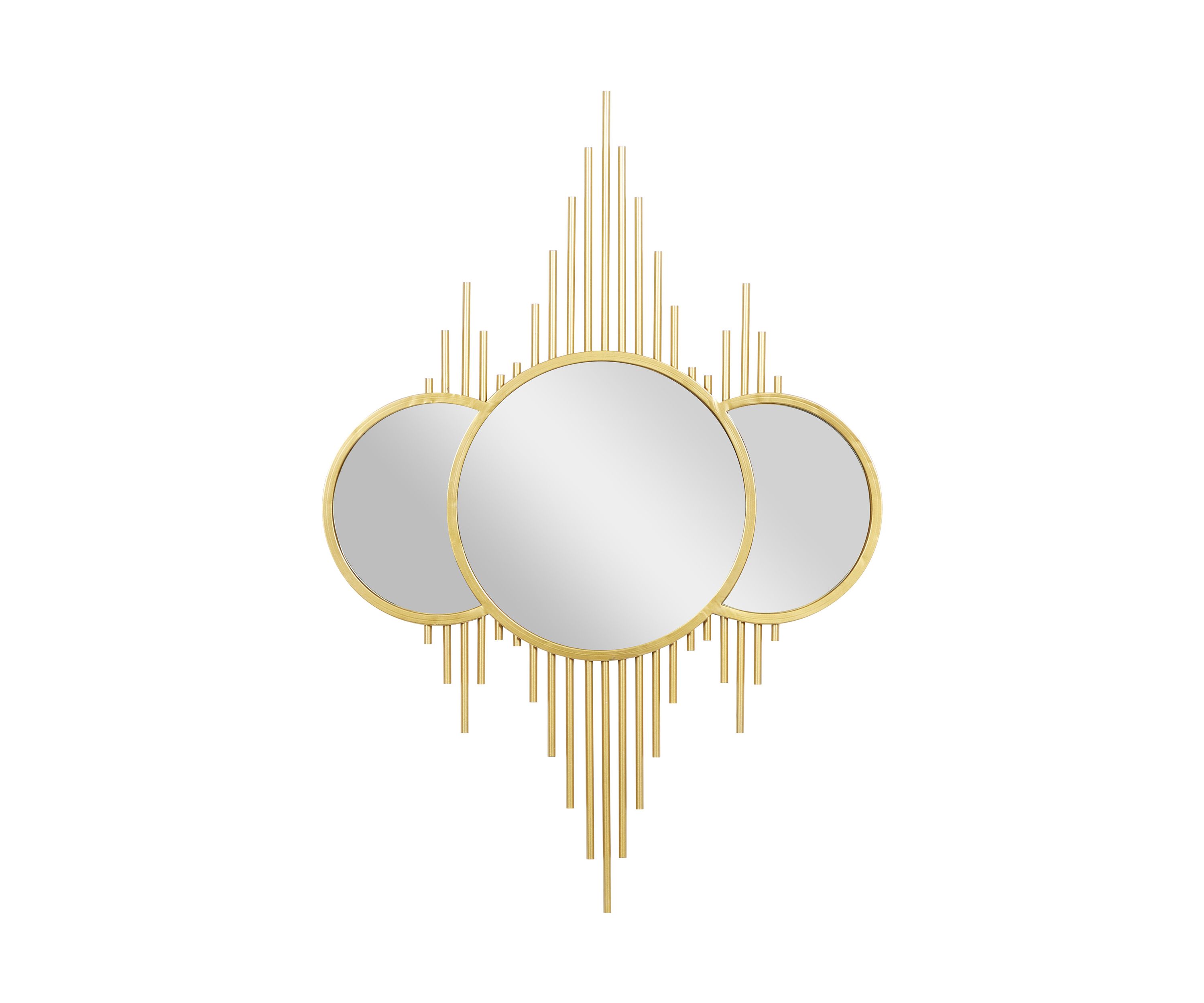 Contemporary Metal Wall Mirror