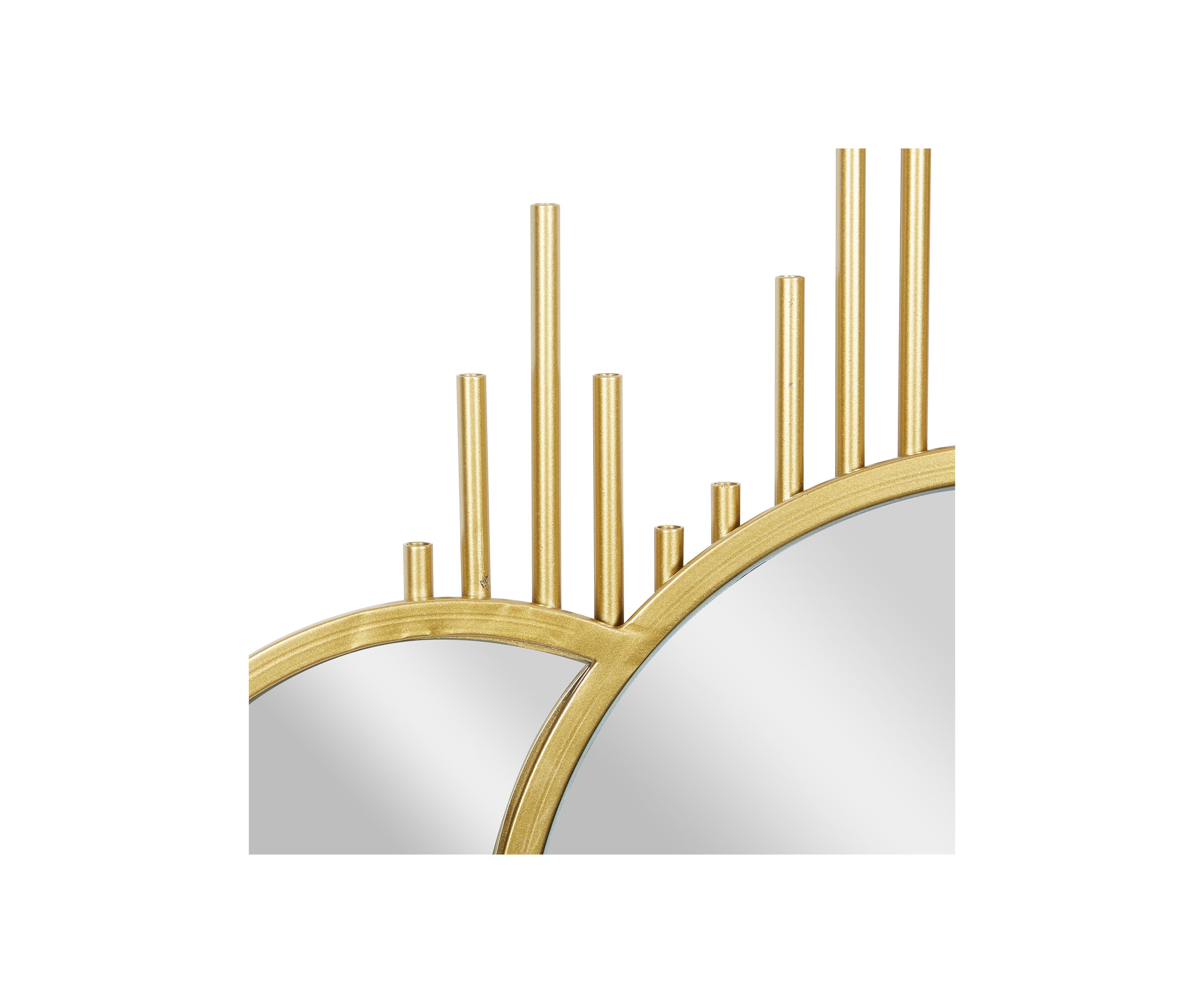 Contemporary Metal Wall Mirror
