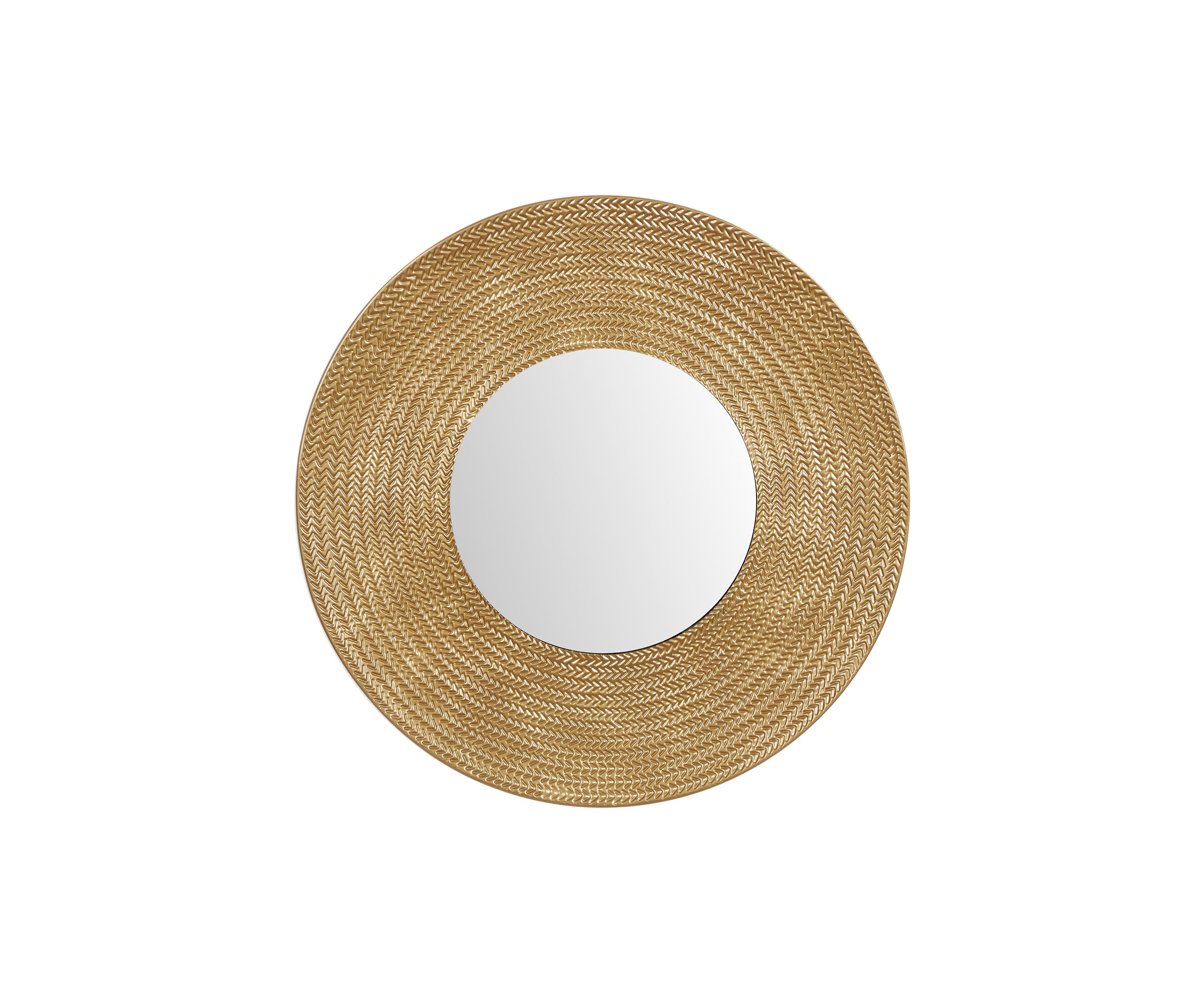 Contemporary Metal Wall Mirror