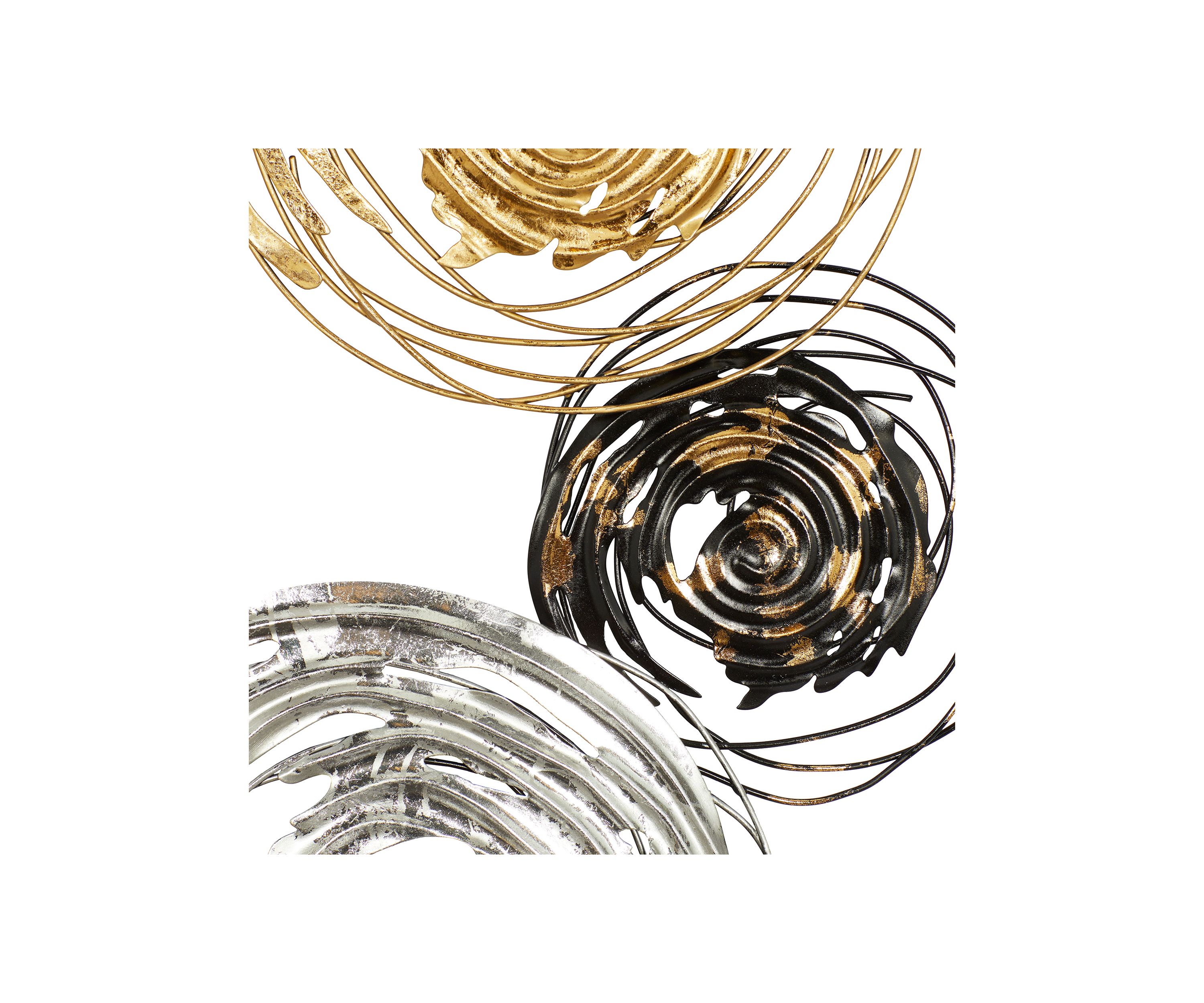 Contemporary Metal Wall Decor - Set of 2