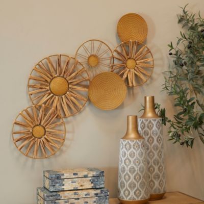 Natural Metal Wall Decor