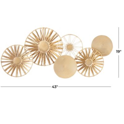 Natural Metal Wall Decor