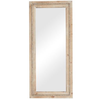 Bohemian Wood Wall Mirror