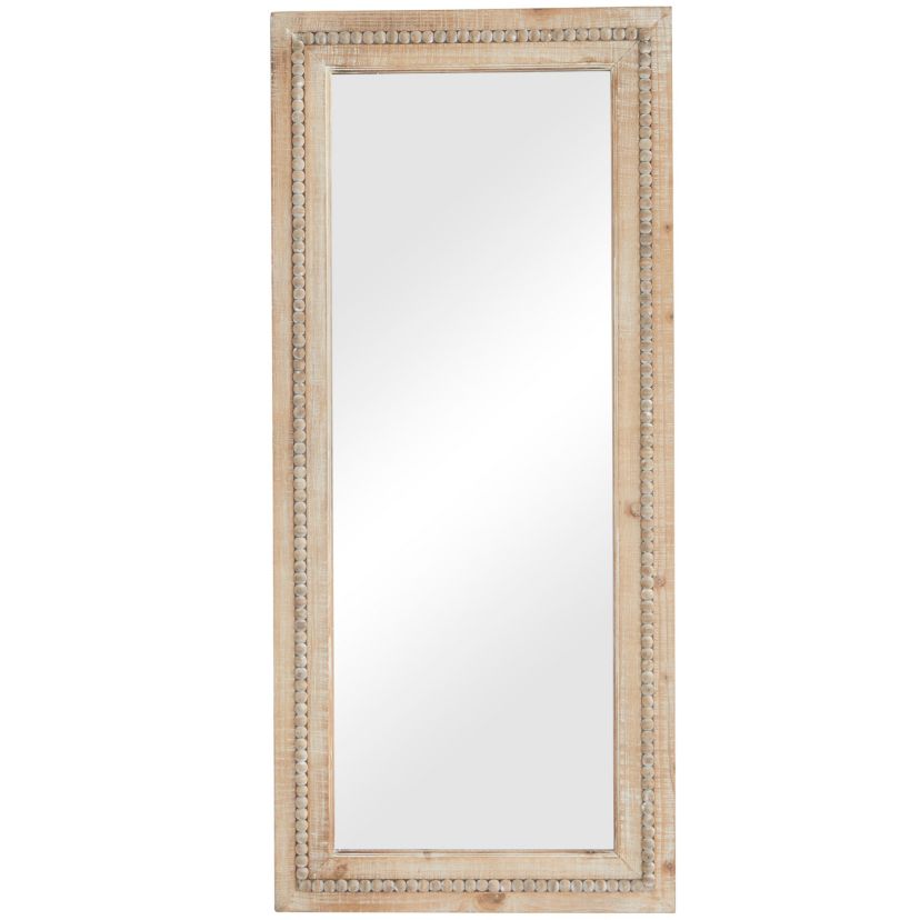 Bohemian Wood Wall Mirror