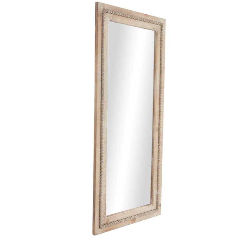 Bohemian Wood Wall Mirror