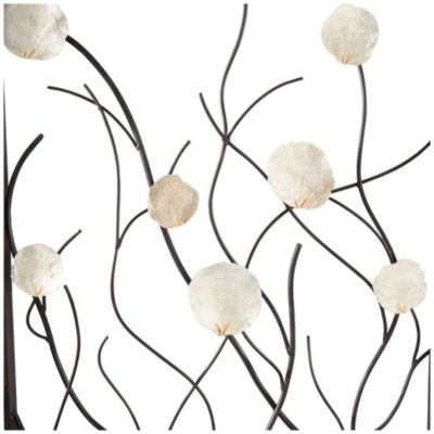 Natural Metal Wall Decor - Set of 3