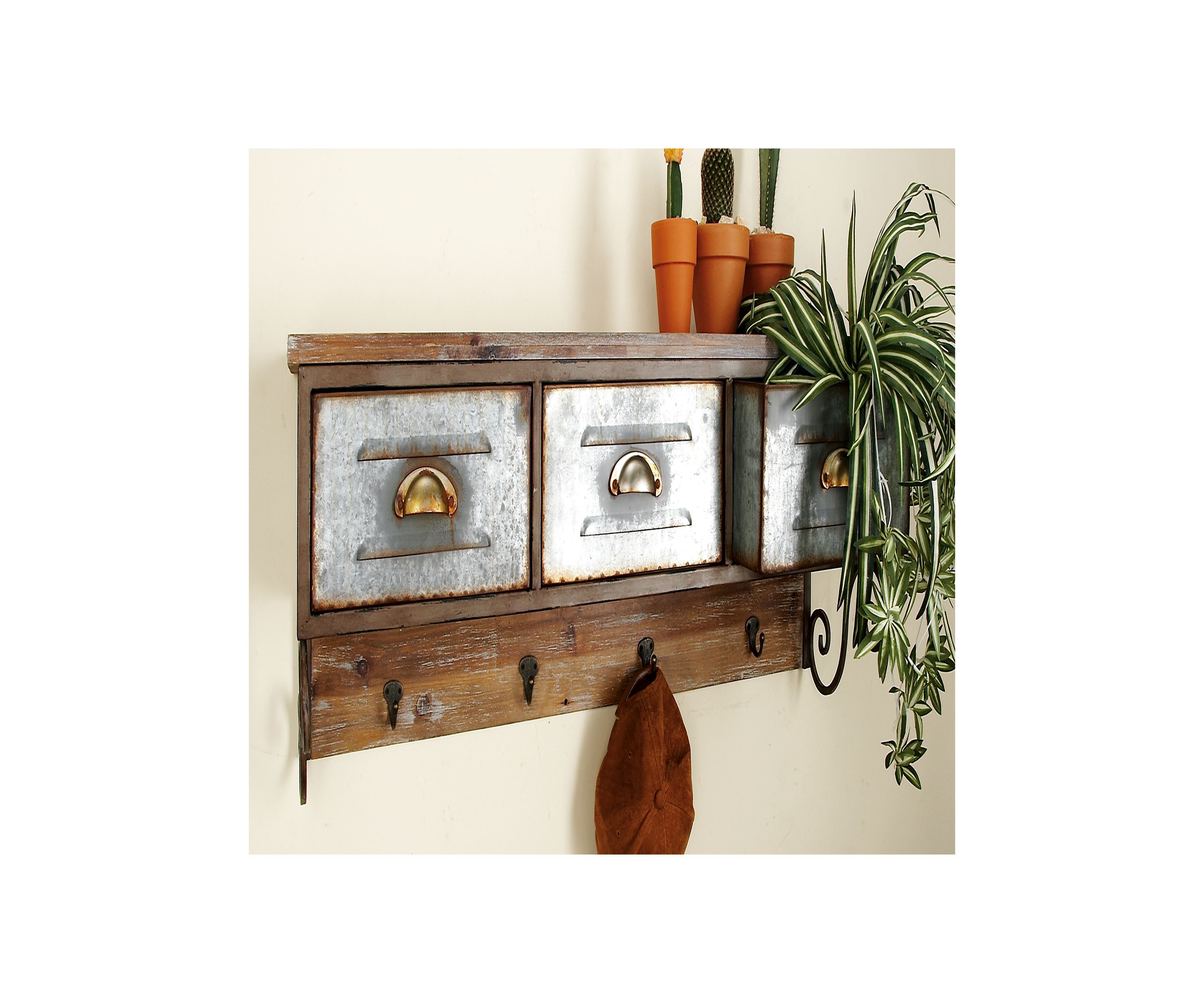 Fir Farmhouse Wall Shelf