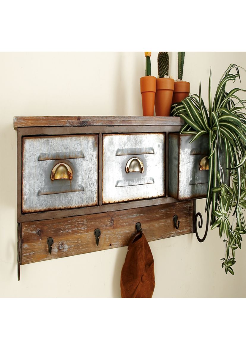 Fir Farmhouse Wall Shelf