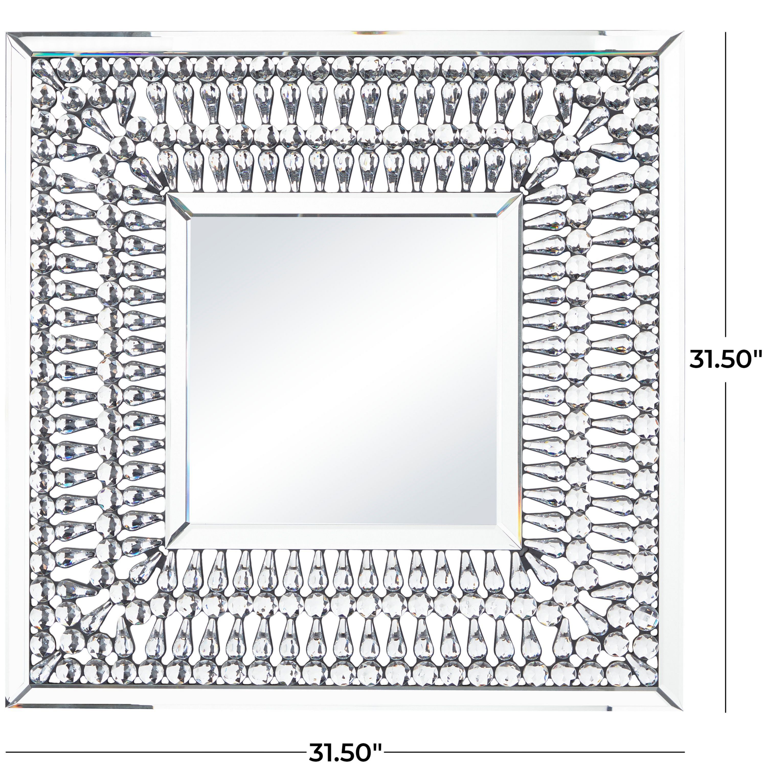 Glam Glass Wall Mirror