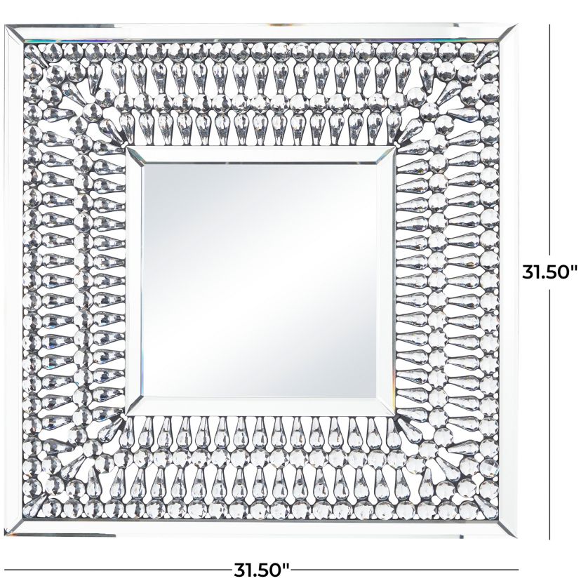 Glam Glass Wall Mirror