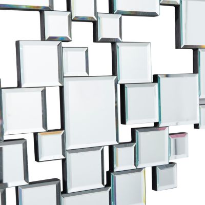 Contemporary Glass Wall Mirror