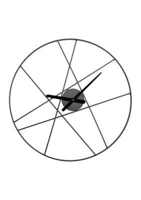 Contemporary Metal Wall Clock