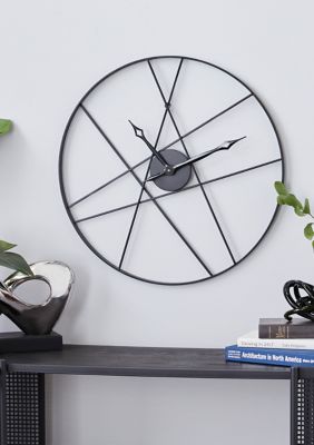 Contemporary Metal Wall Clock