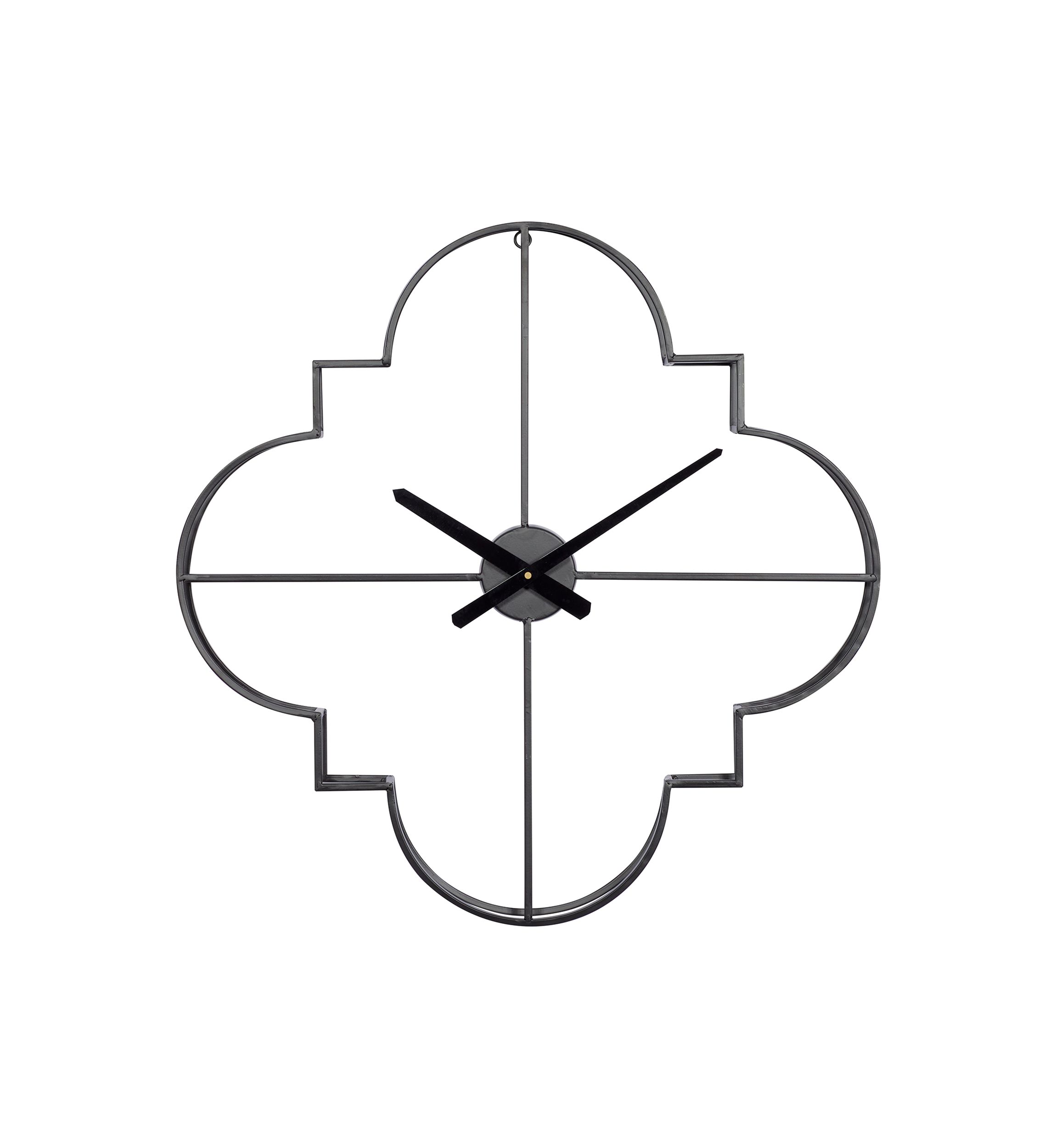 Glam Metal Wall Clock