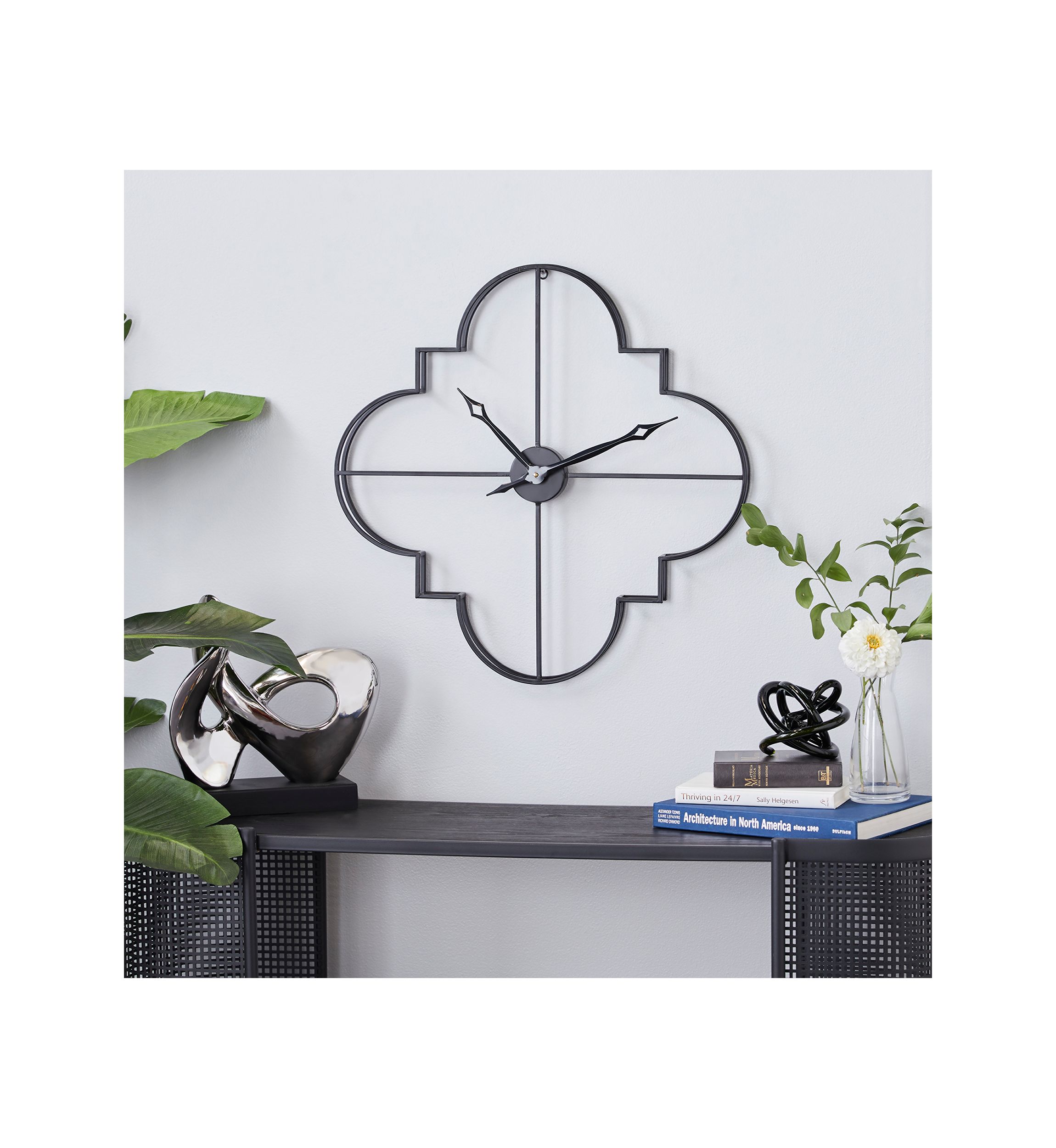 Glam Metal Wall Clock