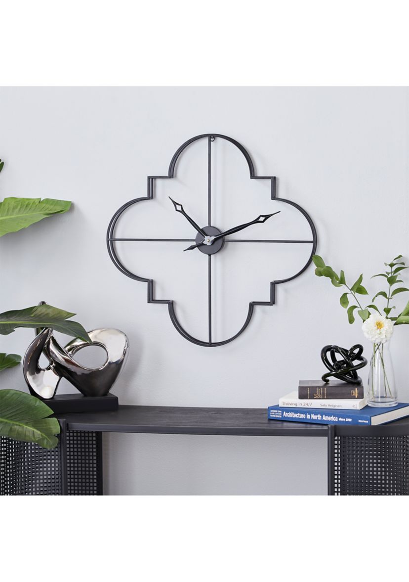 Glam Metal Wall Clock
