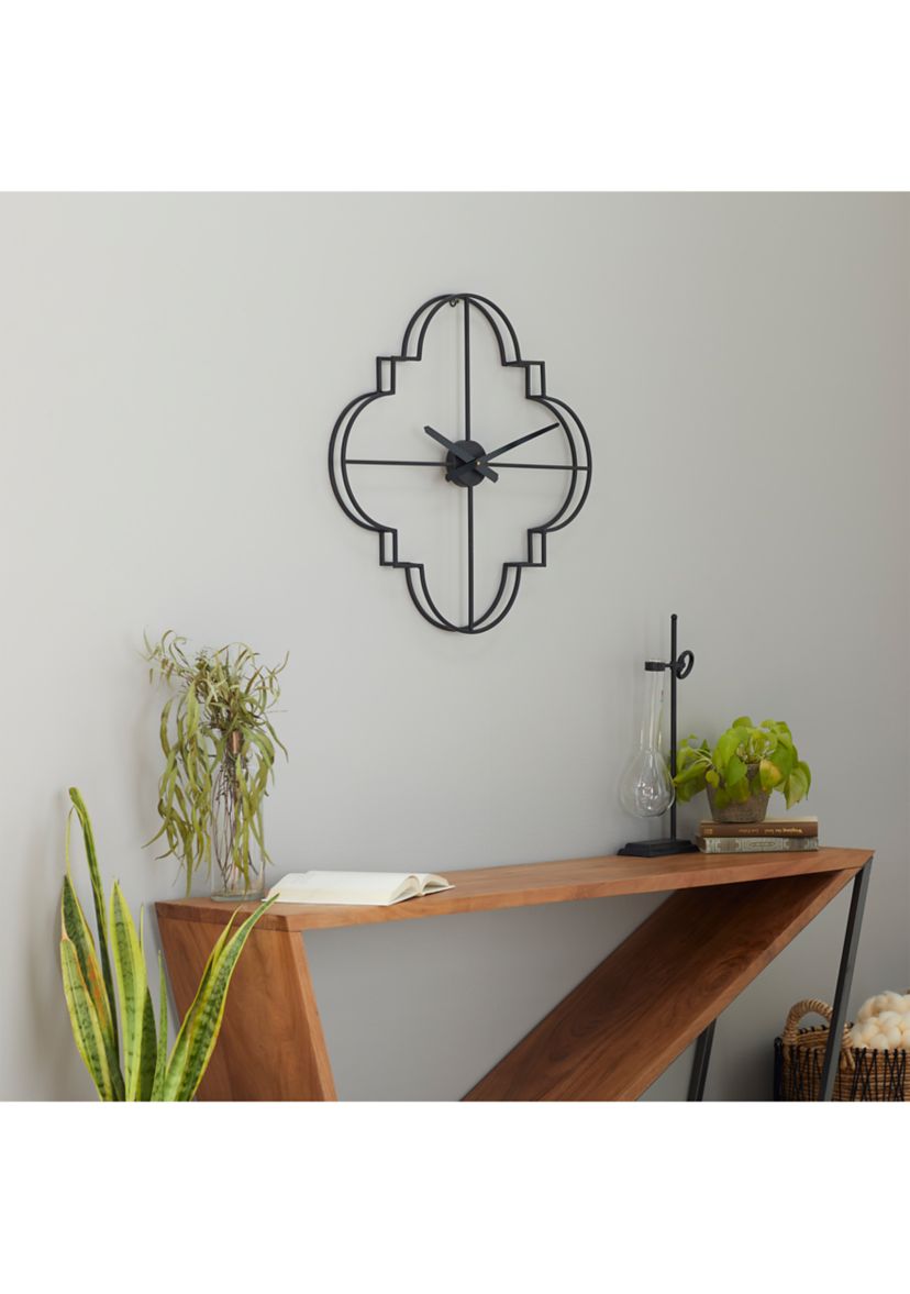 Glam Metal Wall Clock