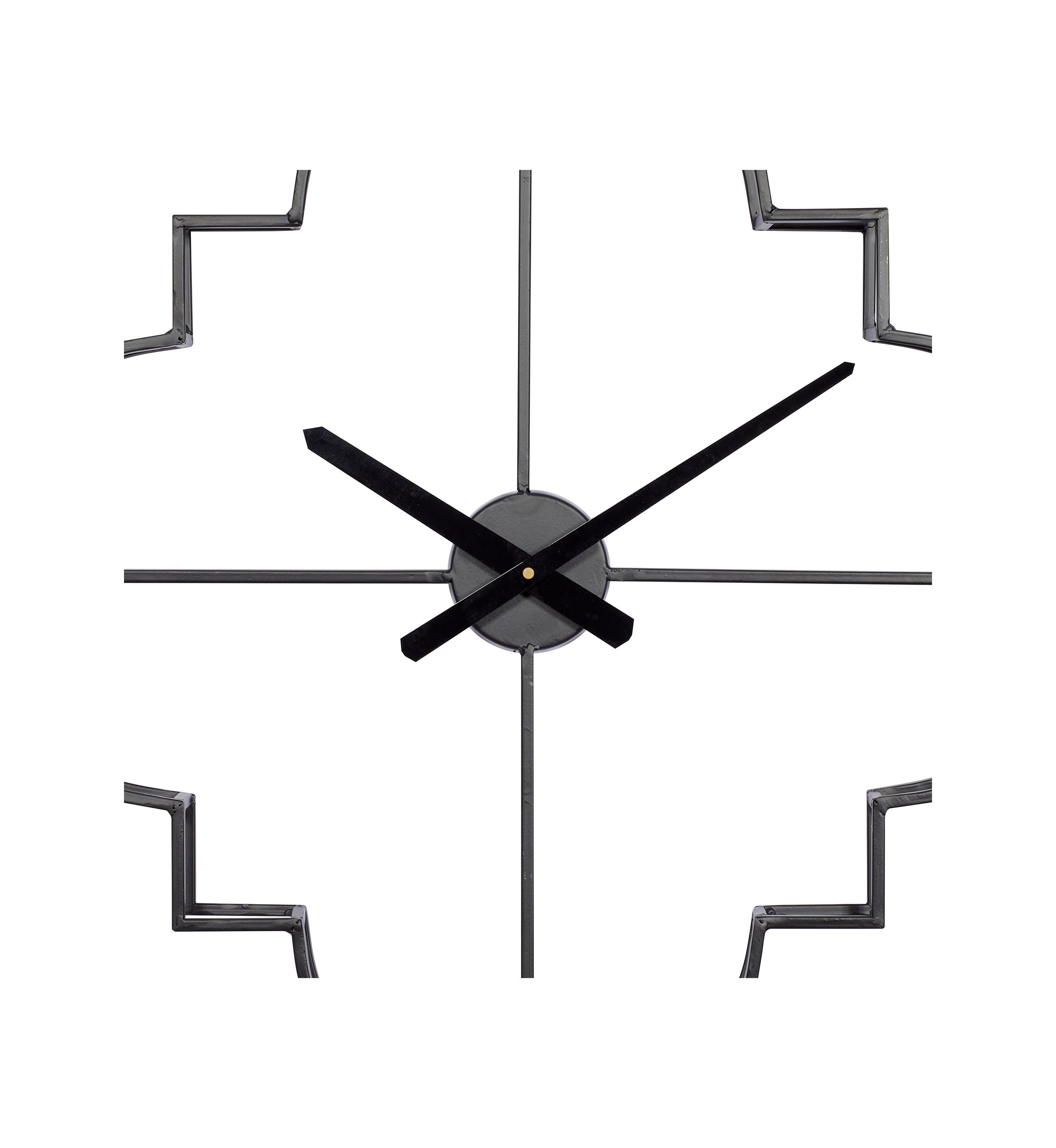 Glam Metal Wall Clock