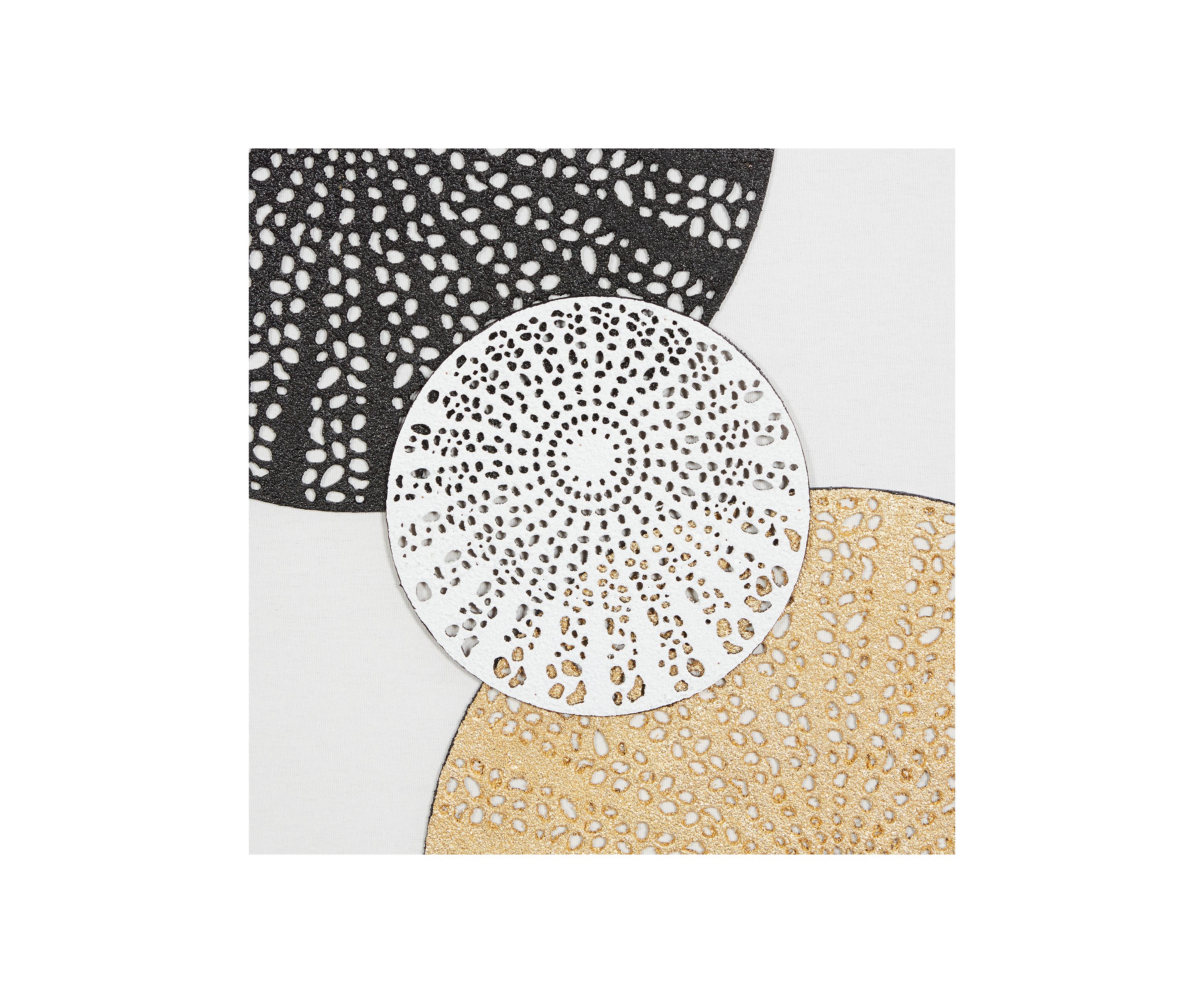 Contemporary Cotton Framed Wall Art