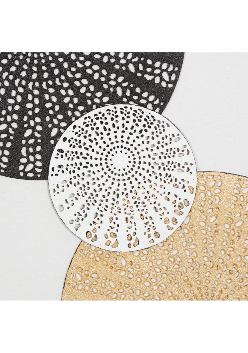 Contemporary Cotton Framed Wall Art
