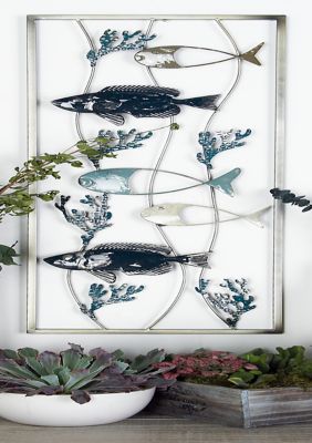 Coastal Metal Wall Decor - Set of 2